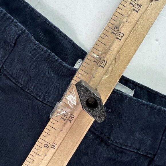 Zara Pants Women's 29x29* High Rise Wide Leg Dark Blue Faded Cargos Tag 4 - Picture 15 of 16